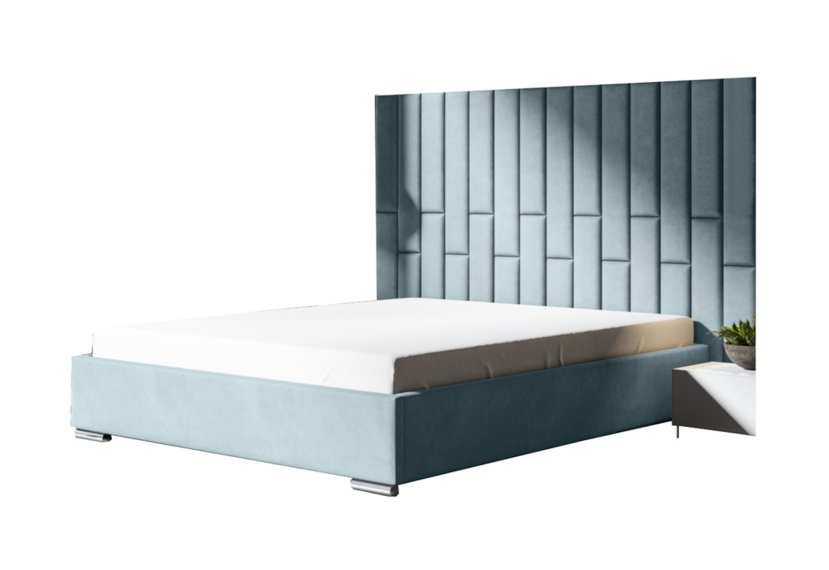Supermobel Čalouněná postel 16 s panelem, 120x200, trinity 22