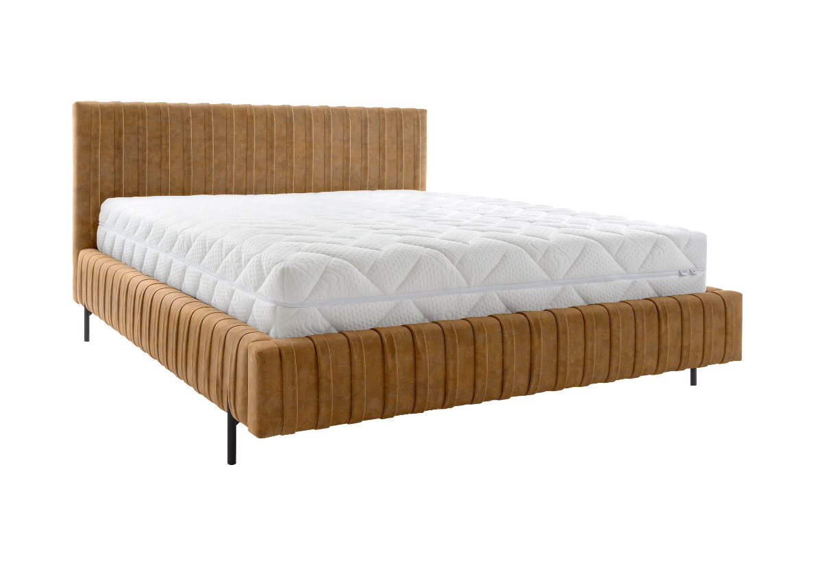 Supermobel Čalouněná postel PLISSA, 140x200, relax 45